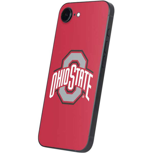 Ohio State University Buckeyes Red Logo iPhone 16e Skin